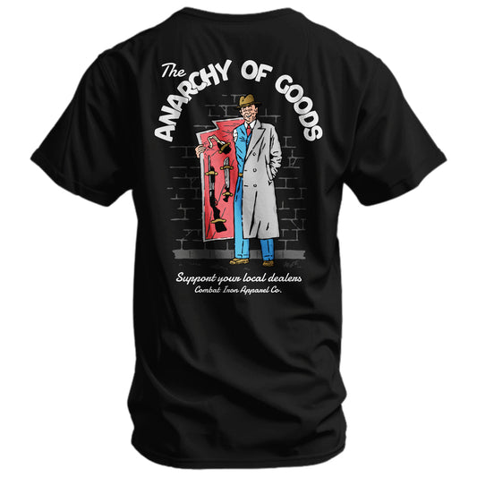 Support Your Local Dealer Mens T Combat Iron